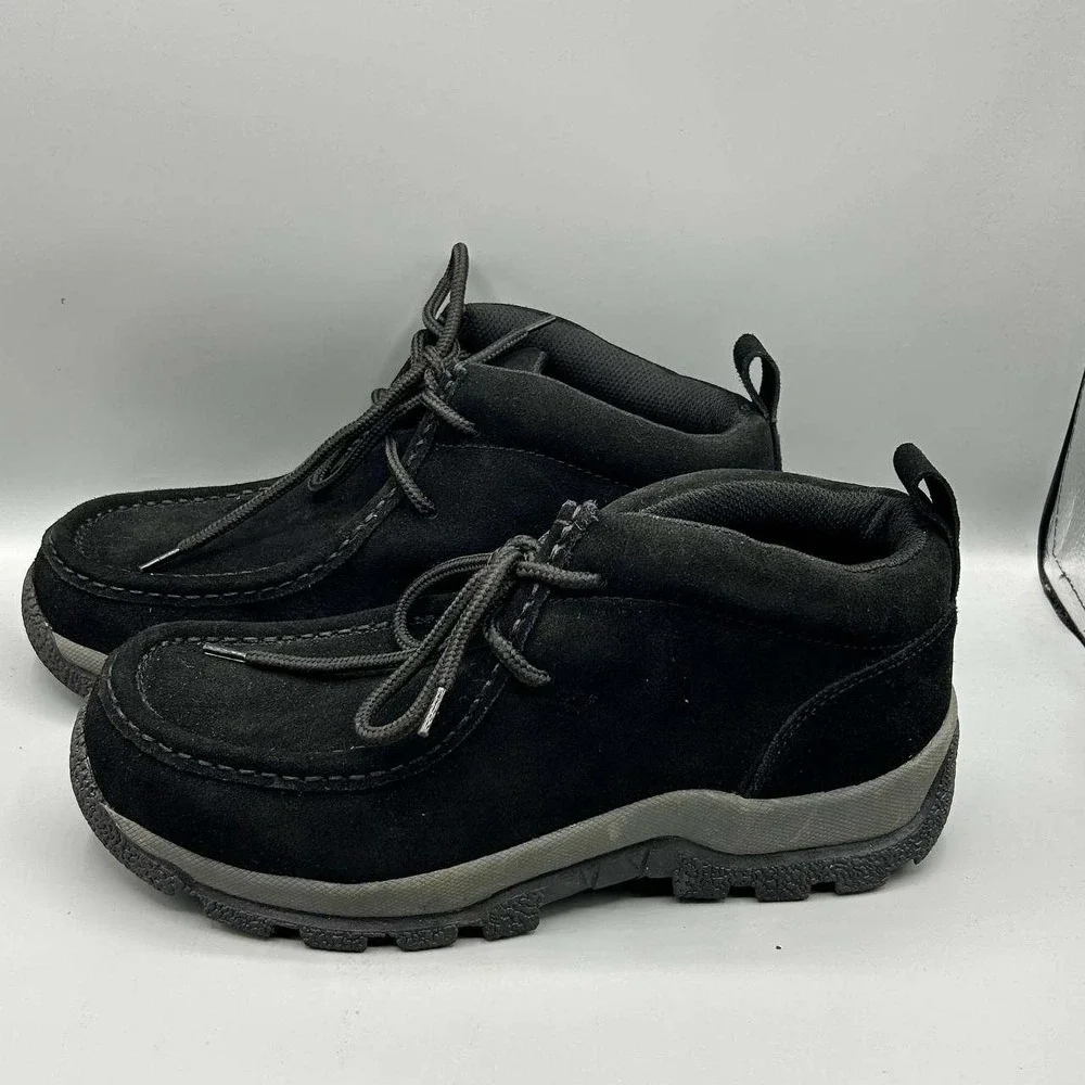 No Boundaries Jose II Chukka Boots Men Size 9 Black Suede‎ Leather 5730186